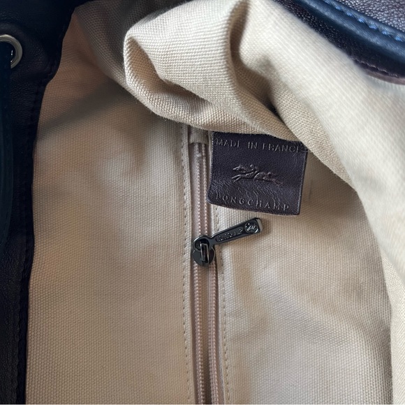 LONGCHAMP 3D M BACKPACK Midnight Blue - Leather - Picture 10 of 11